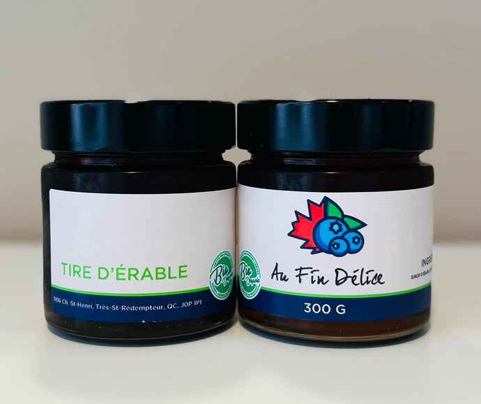 Tire d'érable biologique 100% pure